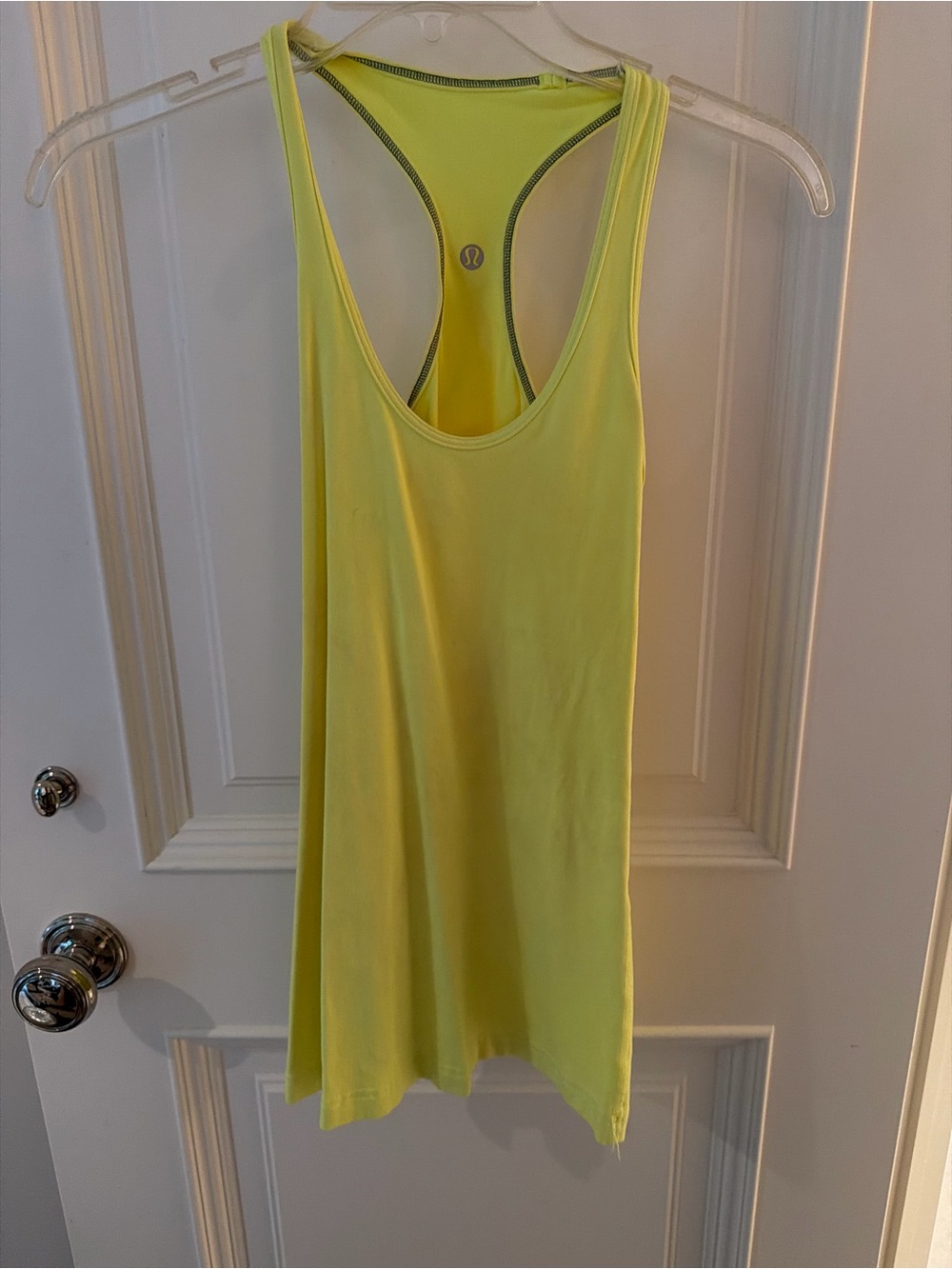 lululemon athletica Neon Lime Racerback Tank
